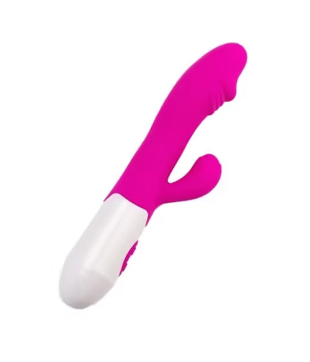 Vibrador Duplo Rabbit Estimulação Simultânea Ponto G e Clitóris  Libb