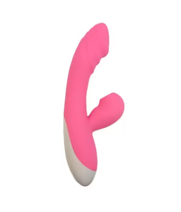 Vibrador Rabbit Articulável Ponto G Clitóris 12 Modos USB Born To Feeling Rosa