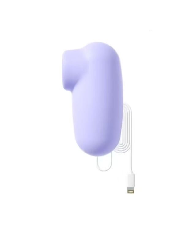 Lilo Vibrador Cápsula Bullet Roxo Conexão Direta - Celular Type-C