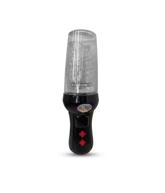 Masturbador Automático Copo de Tocha - 9 Modos Rotação e Sucção Recarregável USB