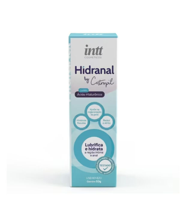 Hidranal by Castropil Lubrificante e Hidratante Íntimo Anal Ácido Hialurônico INTT  50g