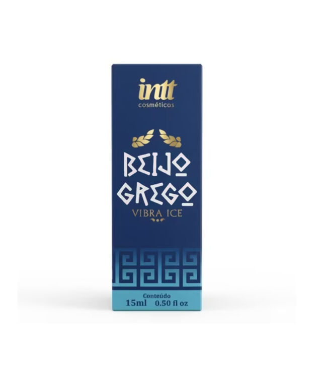 Beijo Grego Vibra Ice Gel Anal Beijável Menta com Cereja 15ml INTT