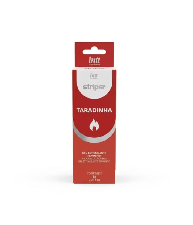 Striper Taradinha Gel Estimulante Feminino Efeito Quente 8g INTT