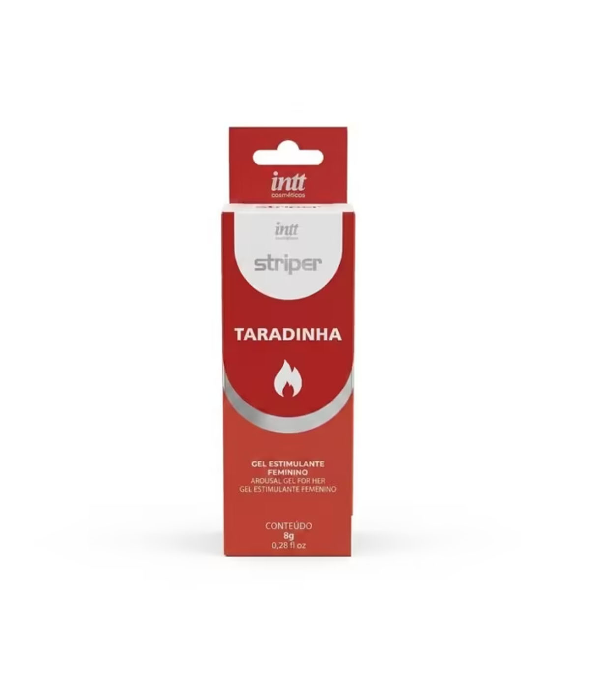 Striper Taradinha Gel Estimulante Feminino Efeito Quente 8g INTT