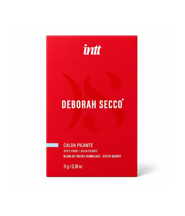 Calda Picante Beijável Frutas Vermelhas Efeito Quente Deborah Secco  INTT