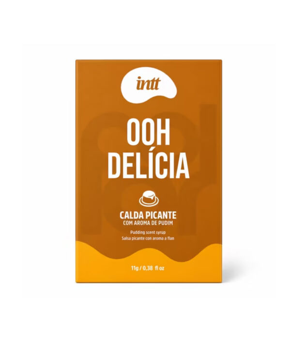 OOH Delícia Calda Picante Beijável Intt Aroma de Pudim