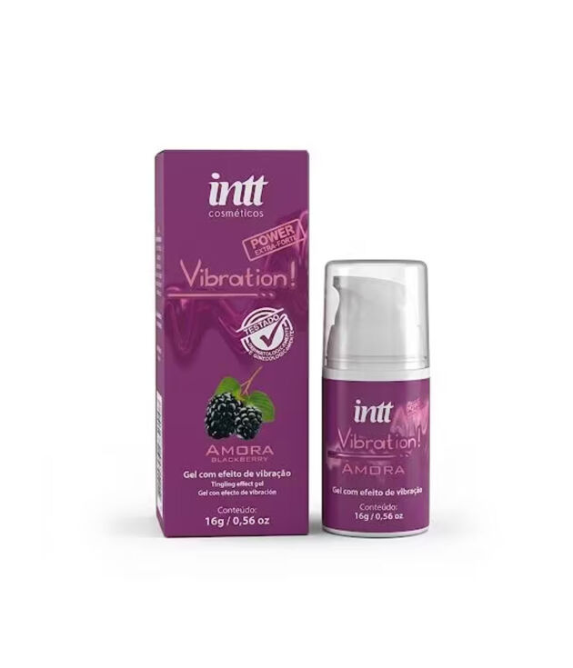 Vibration Power Extra Forte Amora Gel Vibrador Líquido Comestível INTT