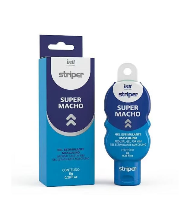 Striper Super Macho Gel Estimulante Vasodilatador Masculino Efeito Quente Intt