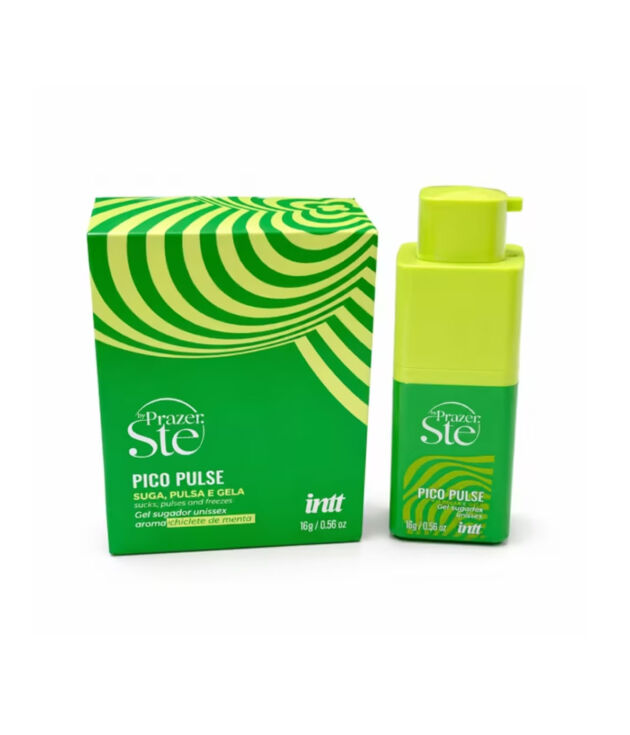 Pico Pulse Gel Sugador Unissex Suga Pulsa Gela Chiclete Menta Intt