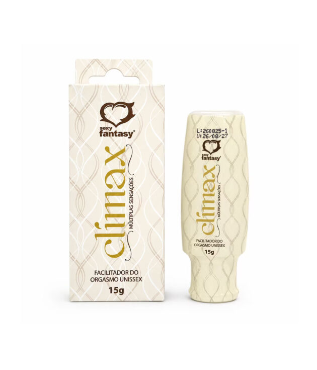 Sexy Fantasy Climax Facilitador do Orgasmo Unissex 15g Jambu Ginseng Mentol