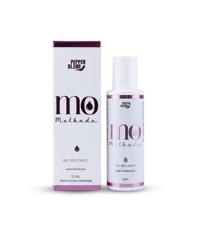 Mo Molhada Gel Deslizante Framboesa Zero Açúcar 50ml