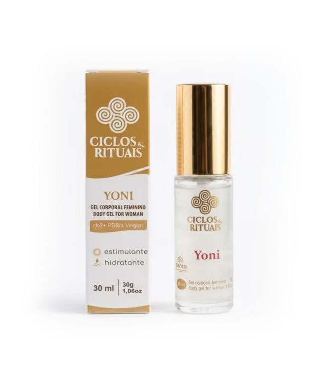 Ciclos & Rituais Yoni Gel Corporal Feminino - CB2+ PDRN Vegan 30ml
