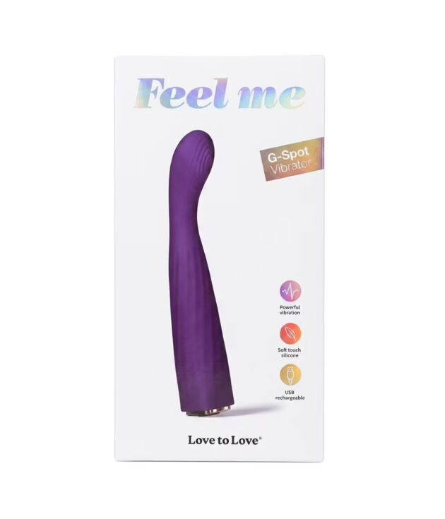 Love to Love Feel Me Vibrador Ponto G - 16 Modos de Vibração Silicone Premium