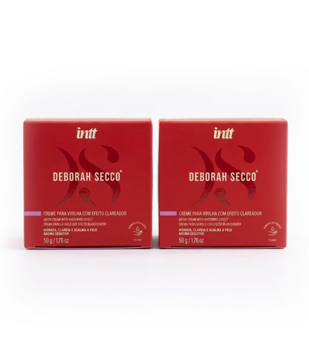 Creme Clareador Virilha -  Deborah Secco - INTT  Hidratante com Efeito Clareador 50g