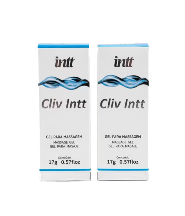 Cliv Gel para Massagem INTT - Relaxante e Facilitador com Óleo de Cravo 17g