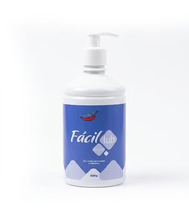 Gel para Massagem Corporal e Lubrificante Íntimo - Fácil Lub Neutro - Chillies