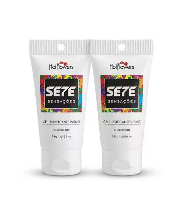 SE7E Sensações Gel Lubrificante Íntimo - HotFlowers